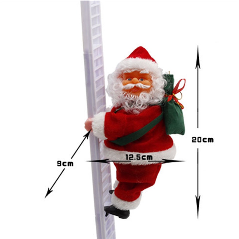 CLIMBING SANTA CLAUS