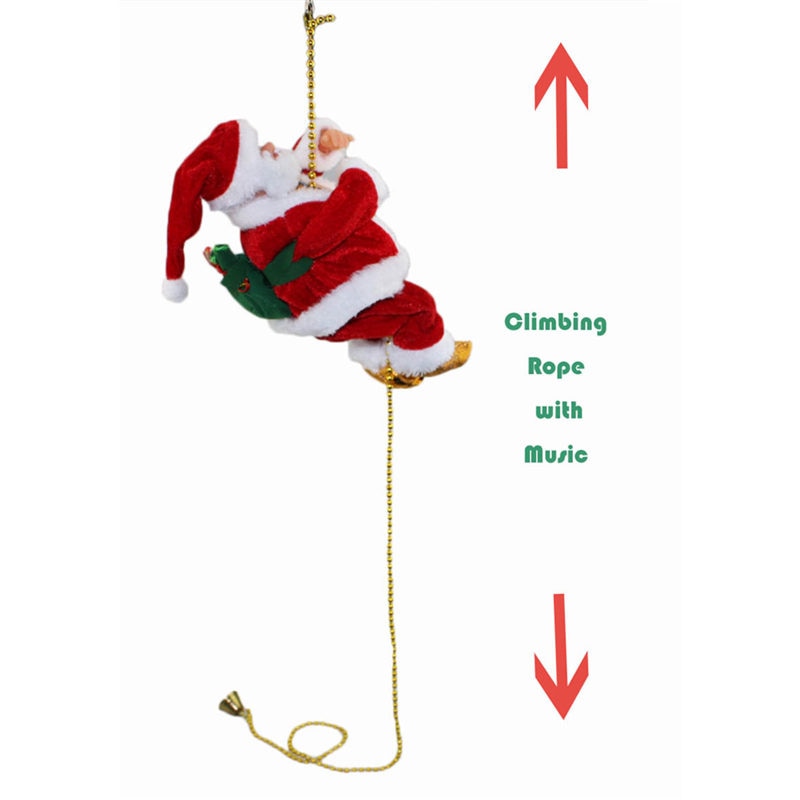 CLIMBING SANTA CLAUS