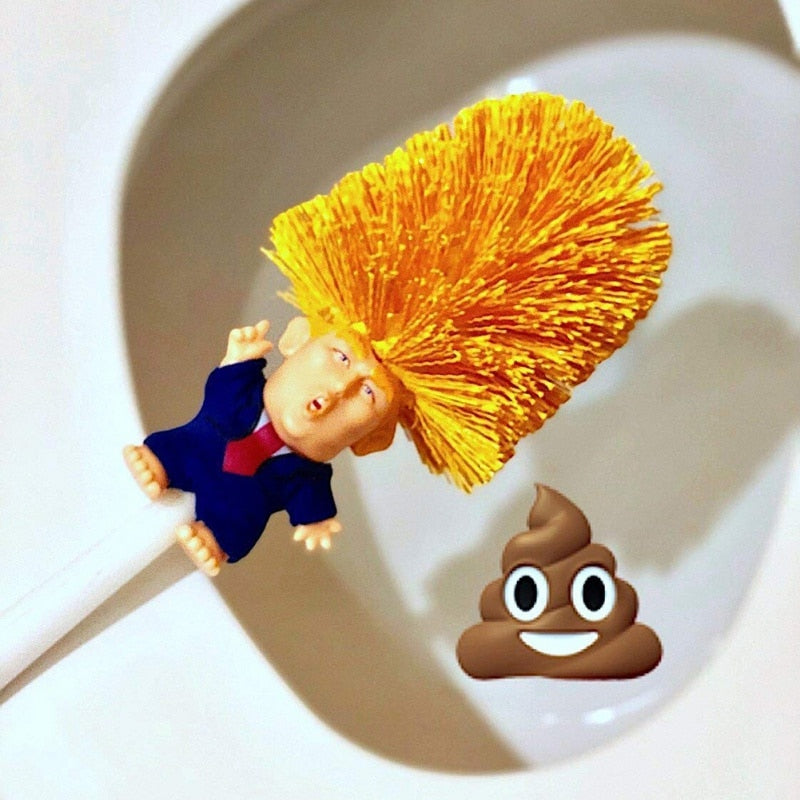 DONALD TRUMP TOLIET BRUSH