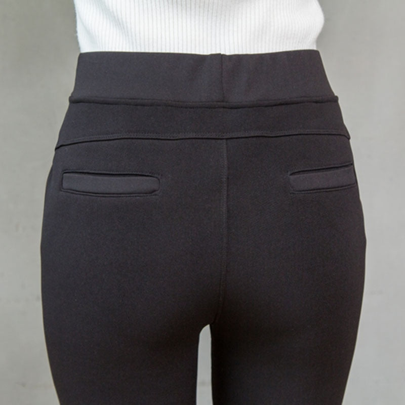 THERMOPLUS - HIGH WAIST WINTER DOWN PANTS