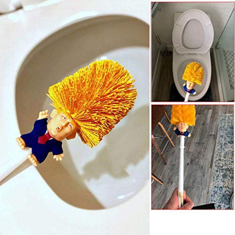 DONALD TRUMP TOLIET BRUSH