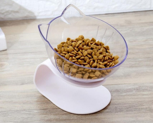 HEALTHY BOWL - ANTI-VOMITING TILTED ELEVATED PET BOWL SET