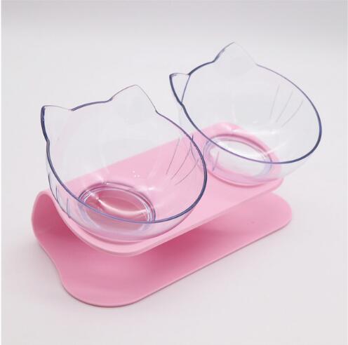 HEALTHY BOWL - ANTI-VOMITING TILTED ELEVATED PET BOWL SET