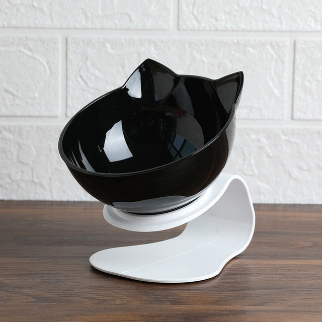 HEALTHY BOWL - ANTI-VOMITING TILTED ELEVATED PET BOWL SET