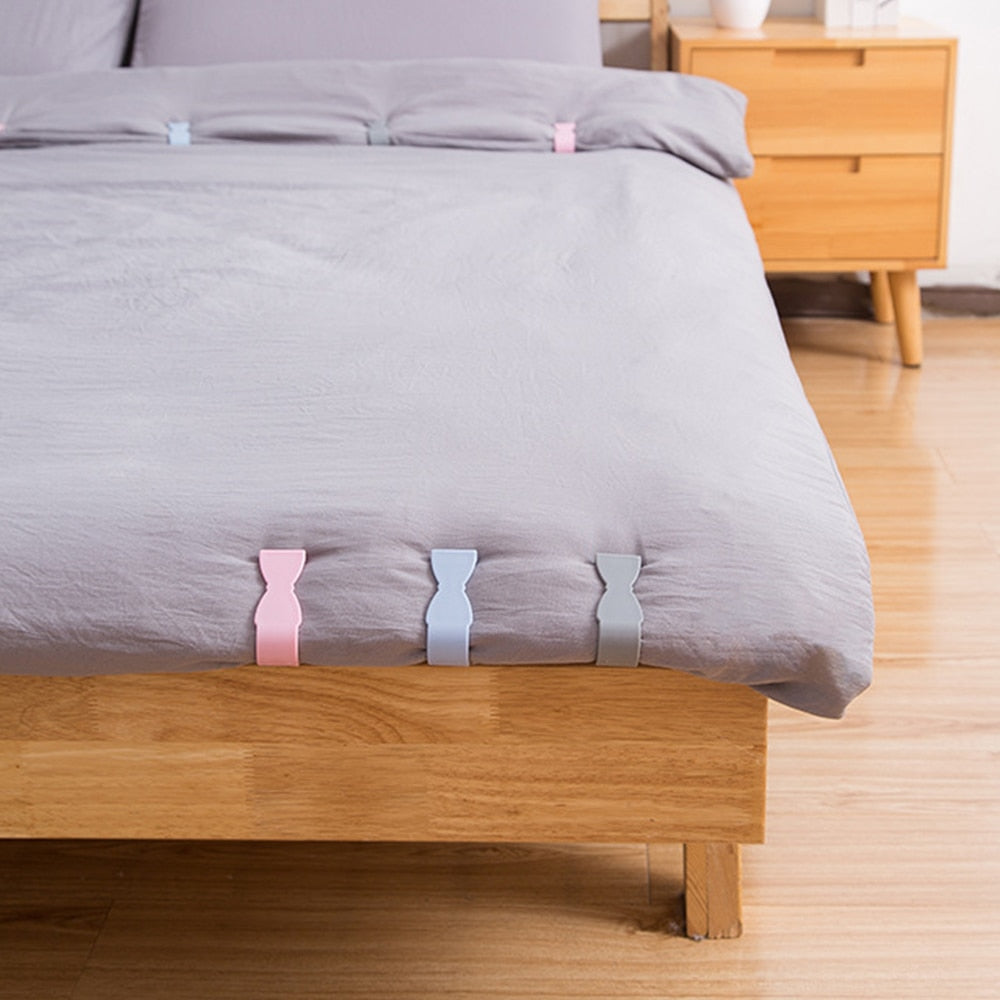 SHEETSTAY - BED SHEET SLIP - RESISTANT CLIP SET