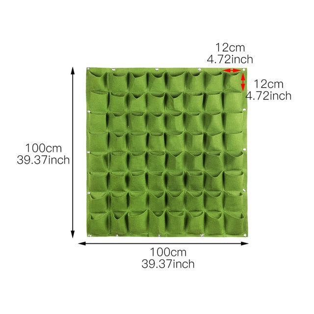 GREENPOCKETS - VERTICAL GARDEN GROW BAGS