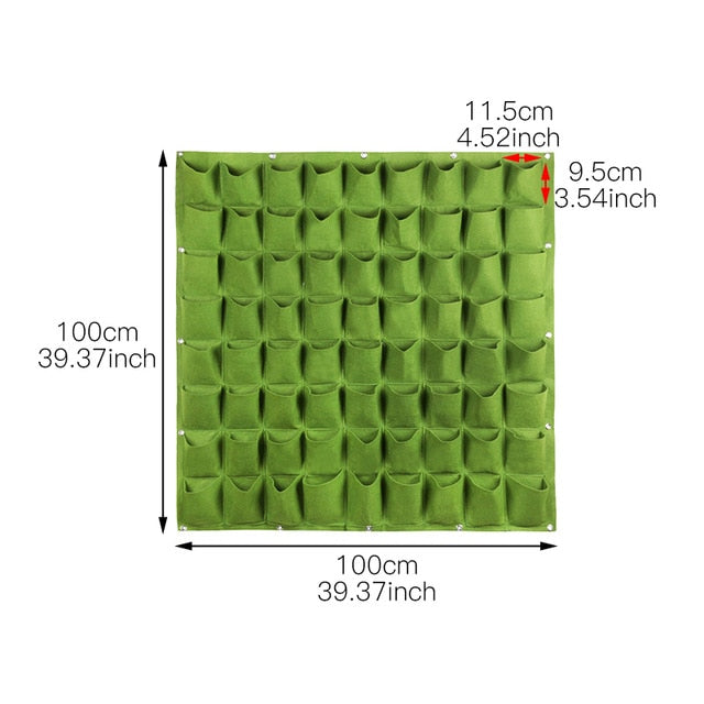 GREENPOCKETS - VERTICAL GARDEN GROW BAGS