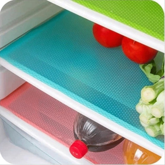 SANIMAT - ANTI-ANTIBACTERIAL REFRIGERATOR MATS (4PCS)