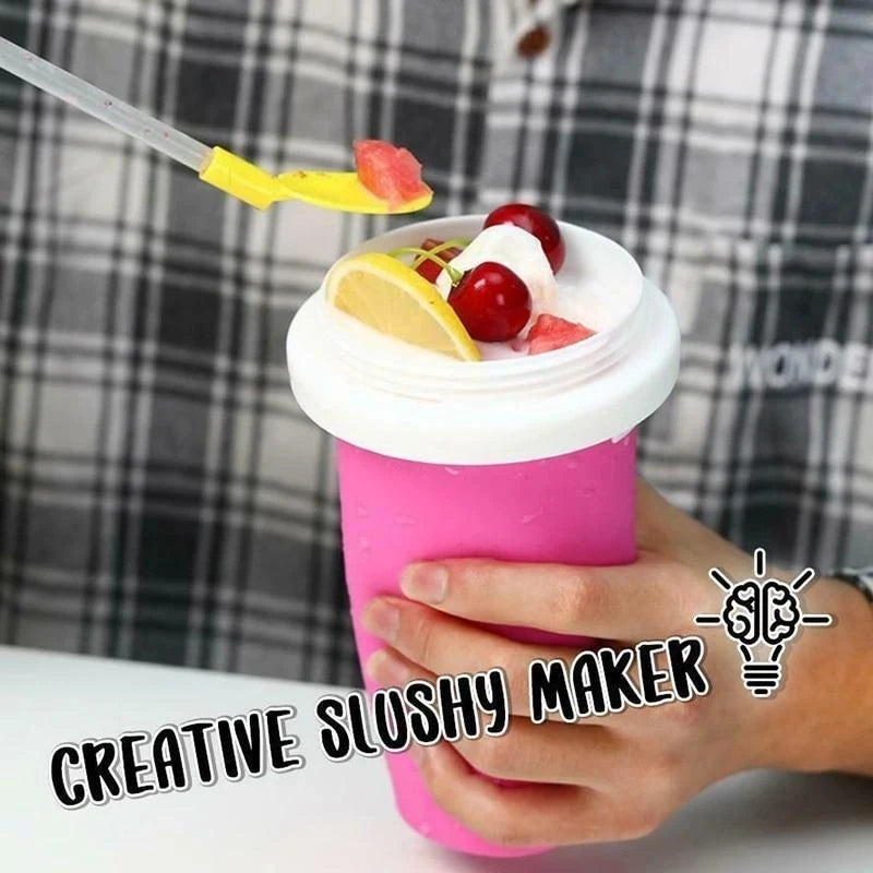 Silicone Slush Cooling Cup – Slushy Magic