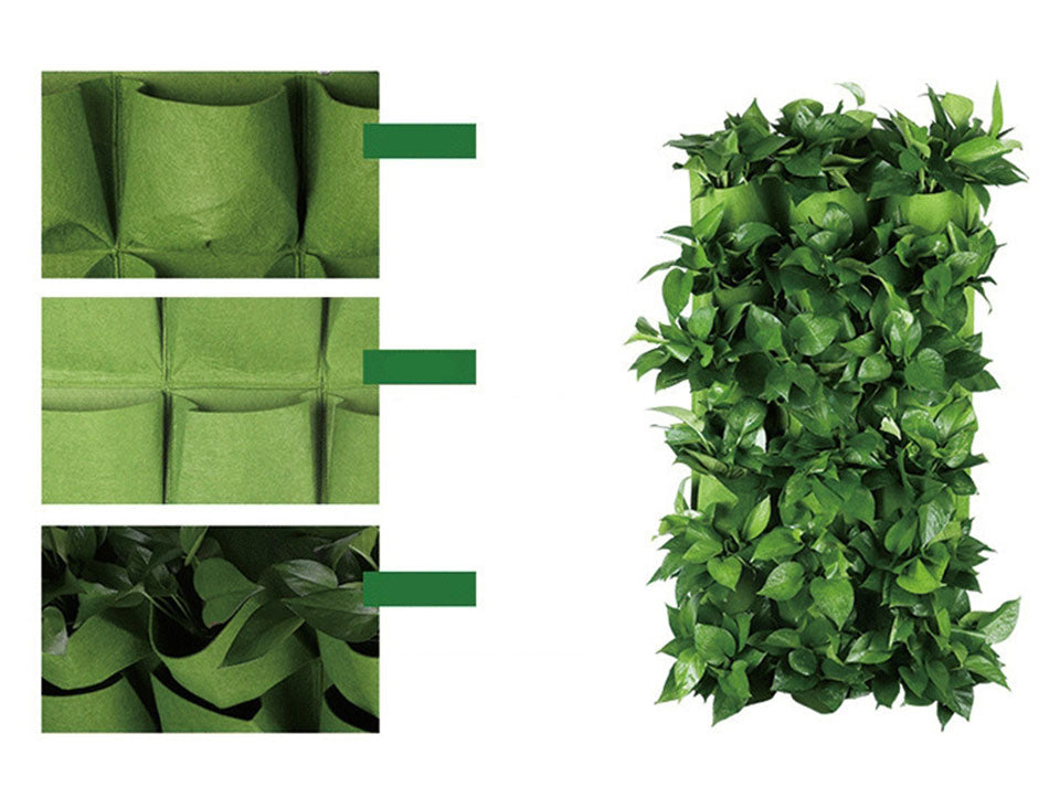 GREENPOCKETS - VERTICAL GARDEN GROW BAGS