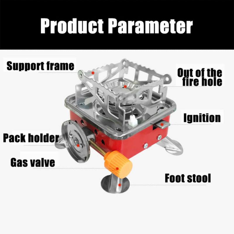 COMPACTSTOVE - WINDPROOF FOLDABLE STOVE BURNER