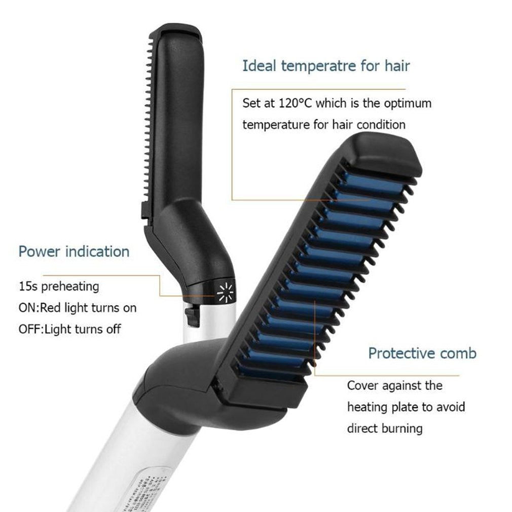 QUICK BEARD STRAIGHTENER COMB