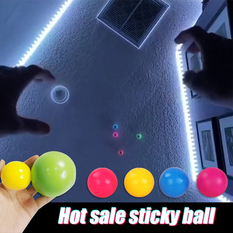 Sticky Balls- Stress Relief Toy