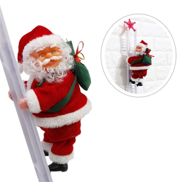 CLIMBING SANTA CLAUS