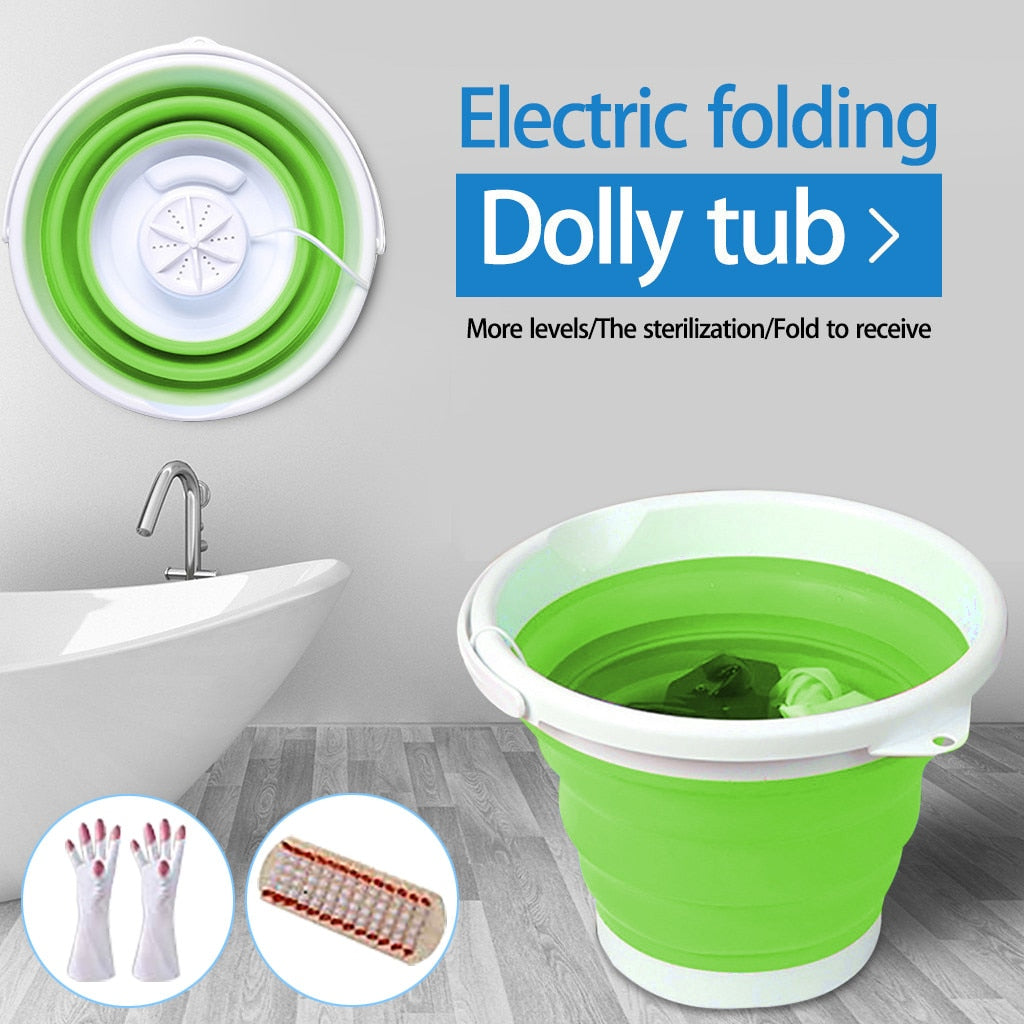 BUCKETWASH - TURBO FOLDING WASHING MACHINE BUCKET