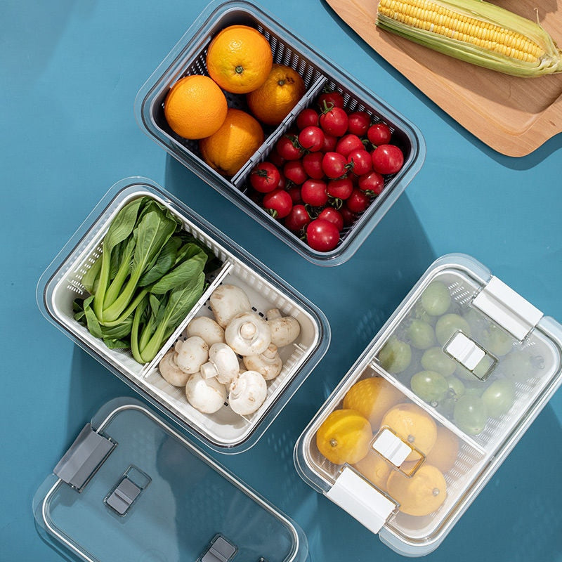 FRESHKEEP - MULTIFUNCTIONAL PRODUCE FRESH KEEPING STORAGE BOX