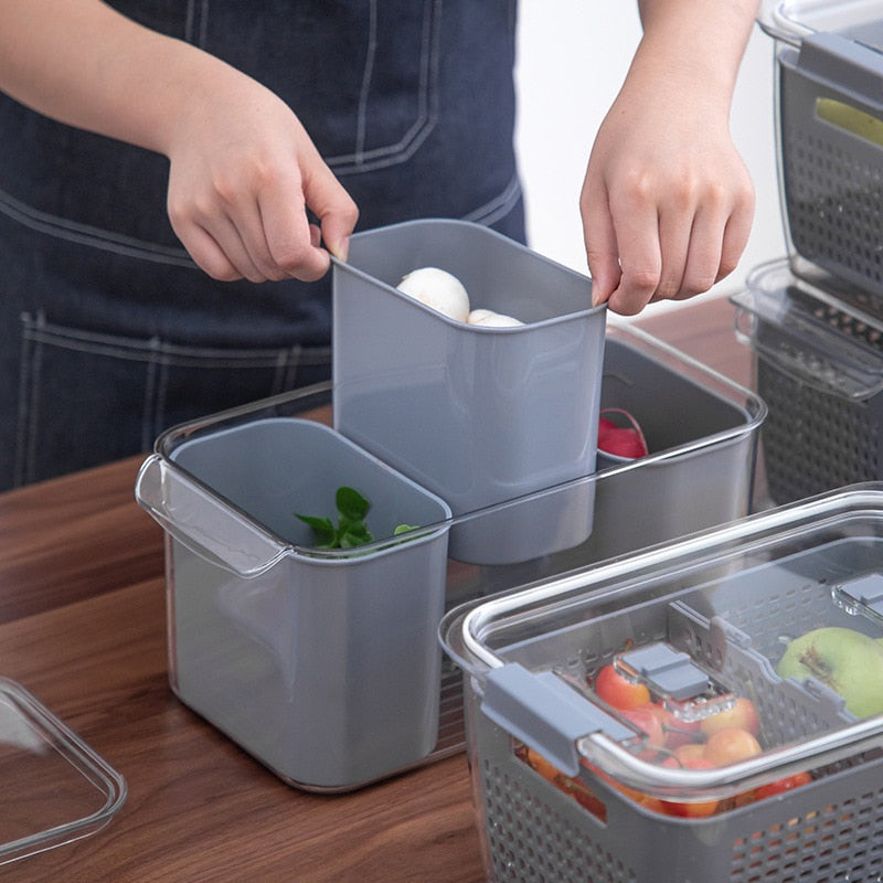 FRESHKEEP - MULTIFUNCTIONAL PRODUCE FRESH KEEPING STORAGE BOX