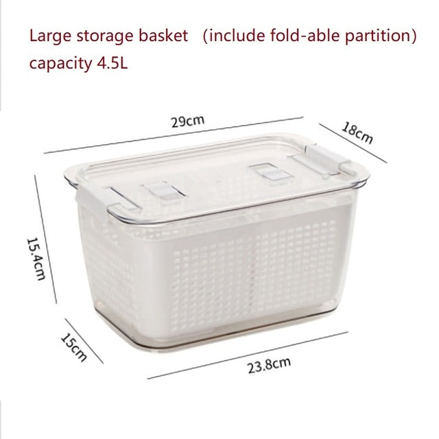 FRESHKEEP - MULTIFUNCTIONAL PRODUCE FRESH KEEPING STORAGE BOX