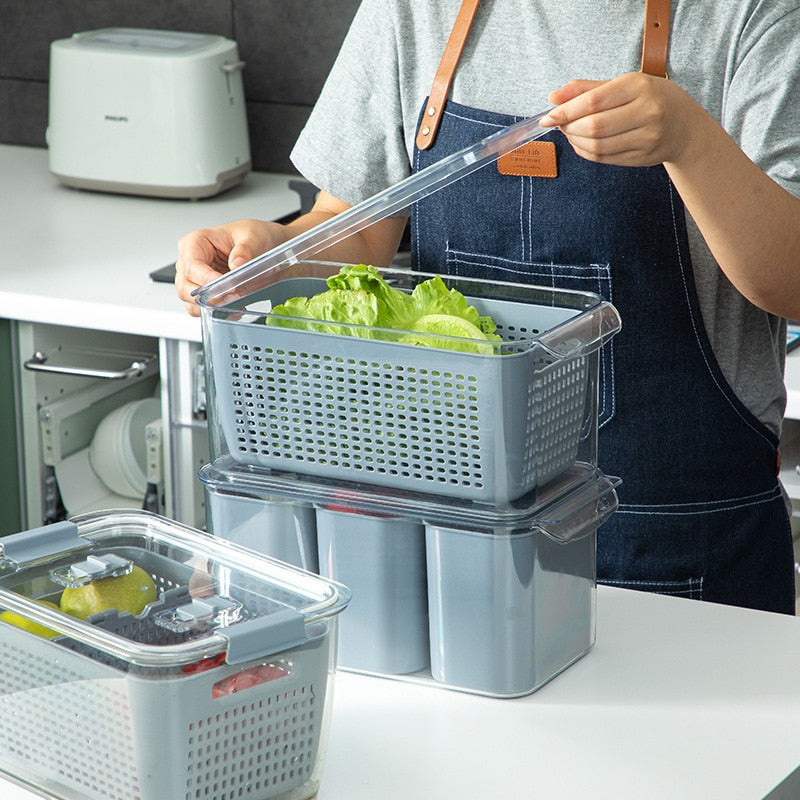 FRESHKEEP - MULTIFUNCTIONAL PRODUCE FRESH KEEPING STORAGE BOX