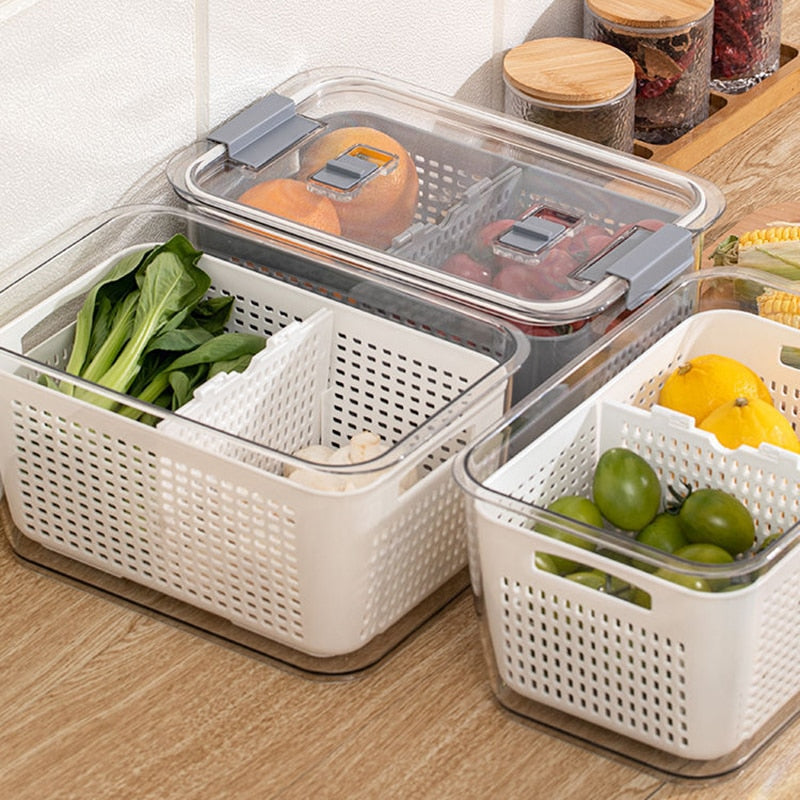 FRESHKEEP - MULTIFUNCTIONAL PRODUCE FRESH KEEPING STORAGE BOX