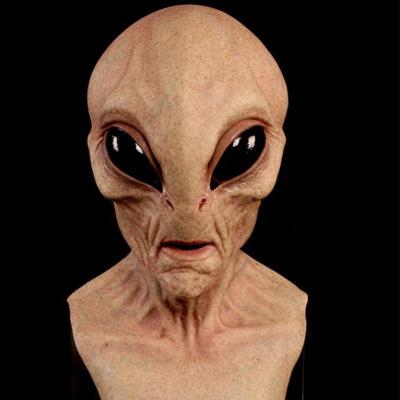 HALLOWEEN REALISTIC LATEX ALIEN MASK