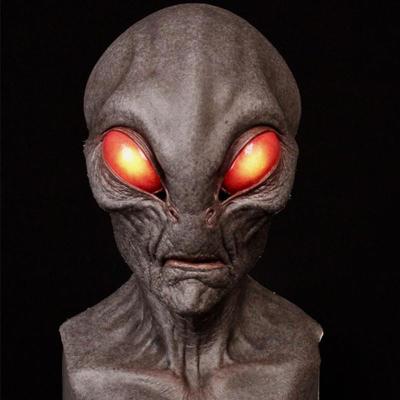 HALLOWEEN REALISTIC LATEX ALIEN MASK