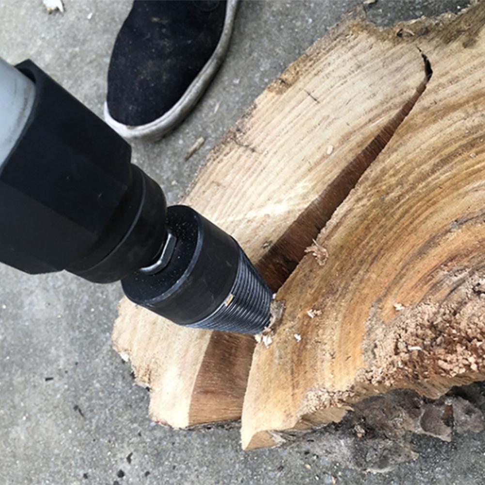 WOOD BREAKER - DRILL BIT FIREWOOD SPLITTER