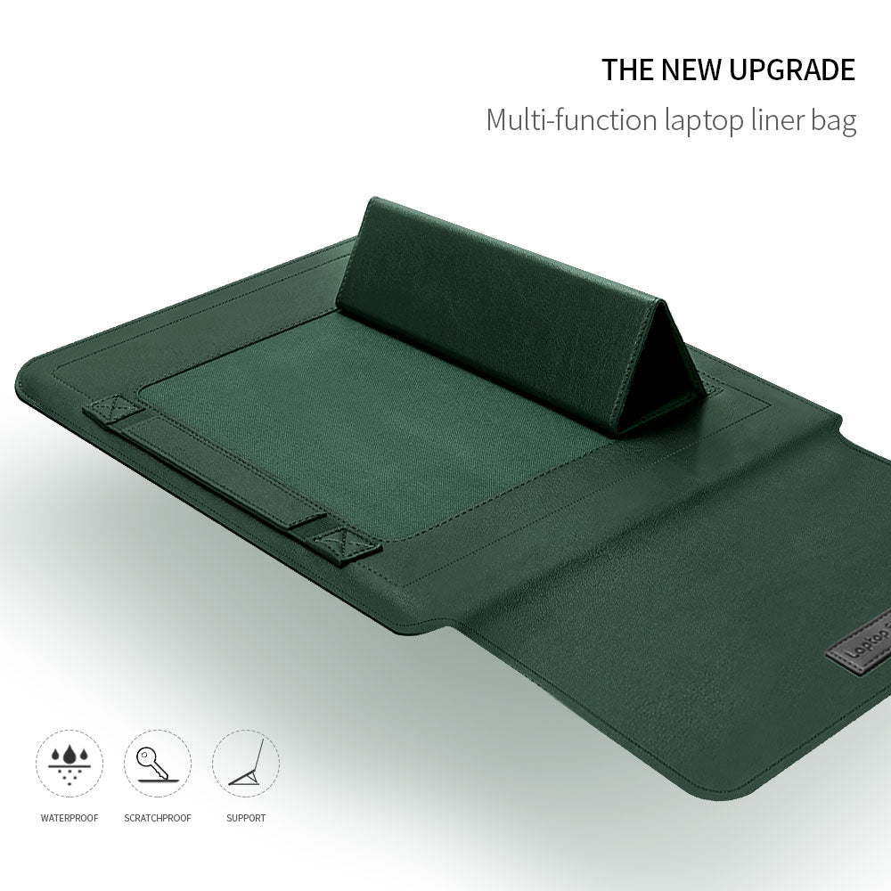 MACBUDDY - MULTIPURPOSE LAPTOP SLEEVE WITH INTEGRATED STAND & MOUSE PAD