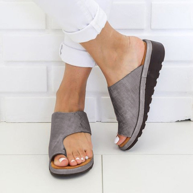 BUNION RELIEVER COMFY PLATFORM SANDAL SHOES