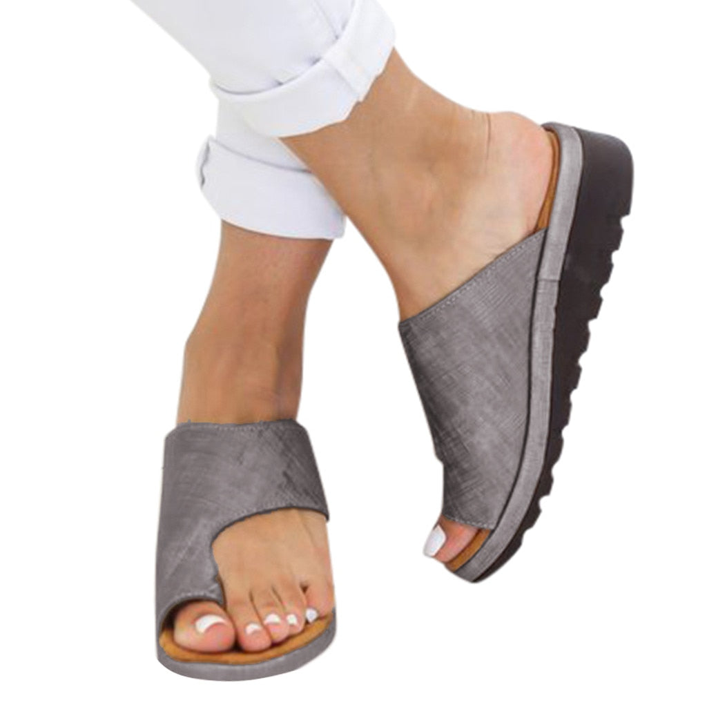 BUNION RELIEVER COMFY PLATFORM SANDAL SHOES