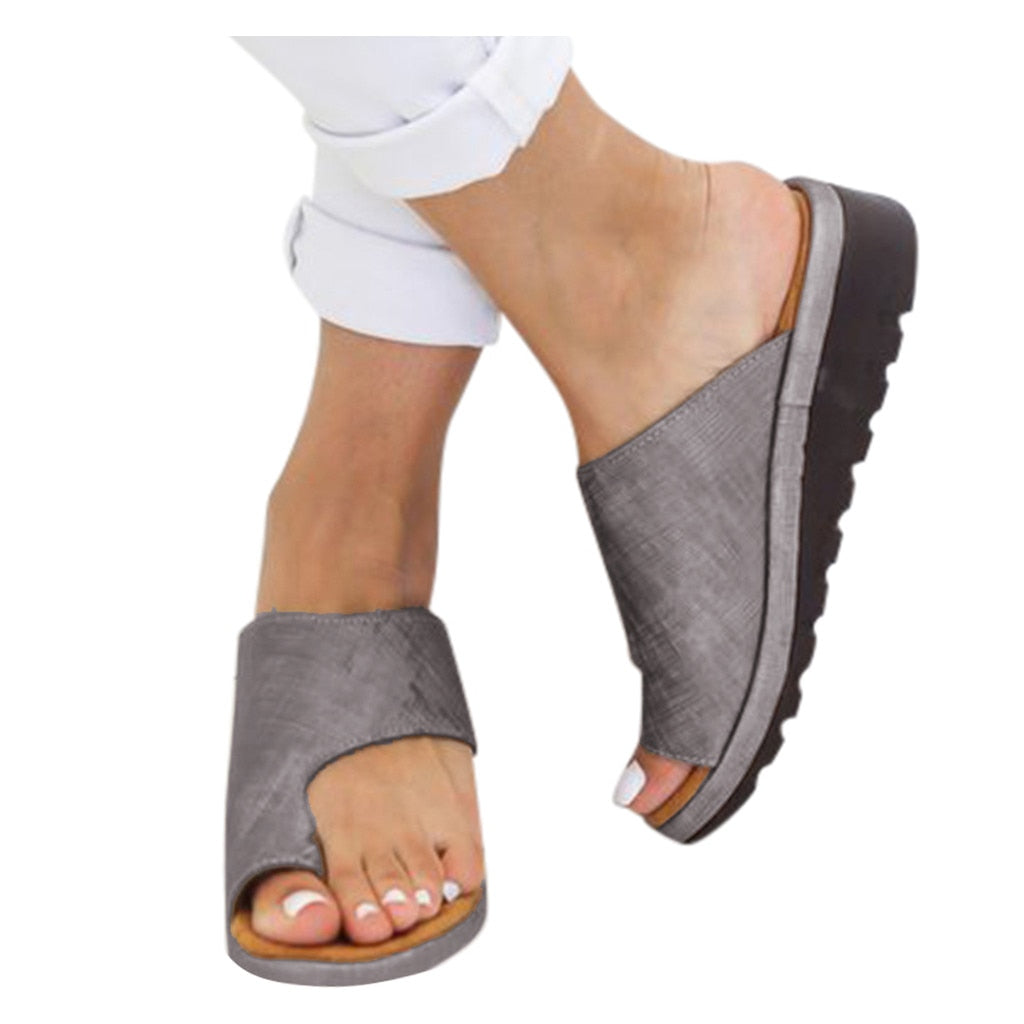 BUNION RELIEVER COMFY PLATFORM SANDAL SHOES