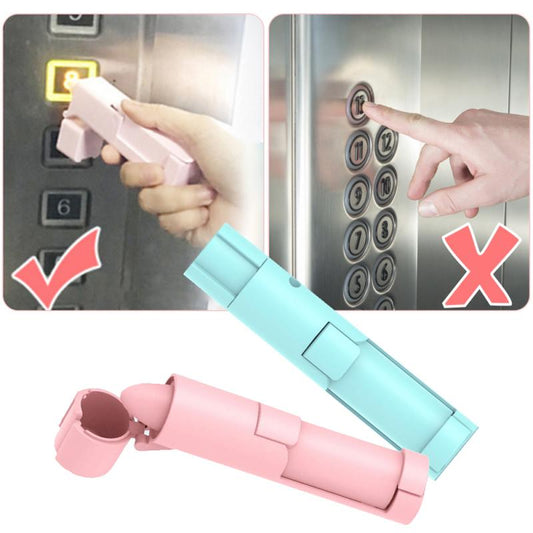 NOTOUCHY - SELF-STERILIZING DOOR HANDLE OPENER AND ELEVATOR PRESSER STICK