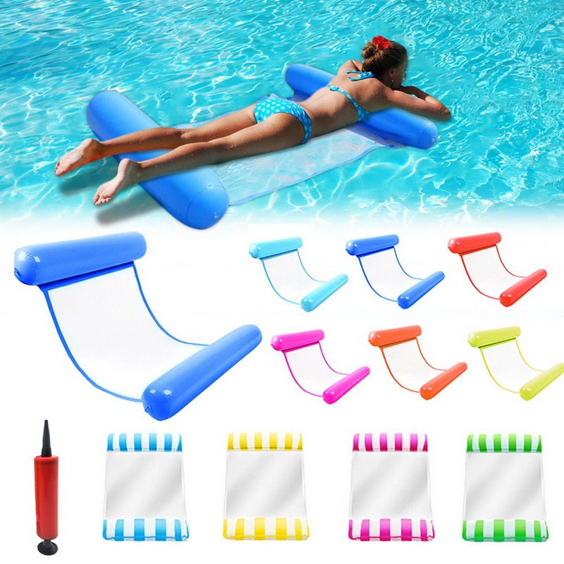 POOLLOUNGER - INFLATABLE WATER HAMMOCK