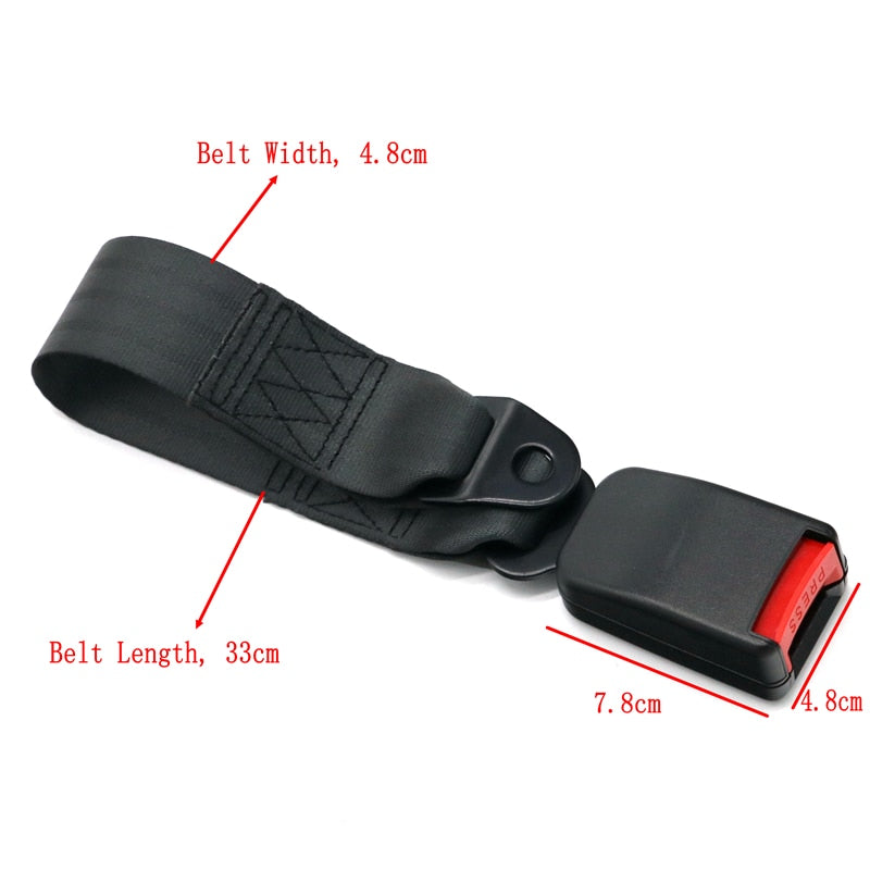 BUCKLEPLUS - CAR SAFETY BELT BUCKLE EXTENSION