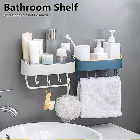 NAIL - FREE SHOWER SHELF SPACE SAVER